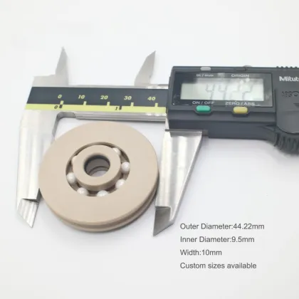 PEEK Grooved Guide Roller Bearings