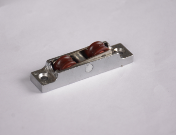 pvc sliding window roller,roller the frame zinc and nylon groove wheel
