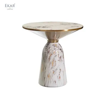EKAR Modern Furniture: Contemporary Living Room Corner Table