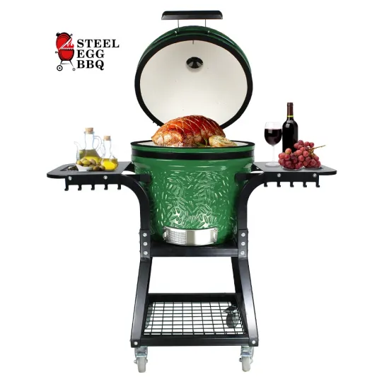 SEB KAMADO Komodo Grill 22 inch Smokers and Grills Keramik Grillar Outdoor Kitchen Bbq Grills