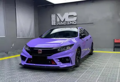 Glossy Purple Car Wrapping1.52*18M