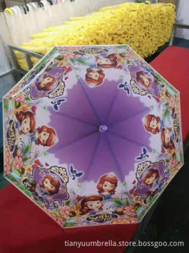 Wholesale EVA Environmental Cartoon Umbrellas