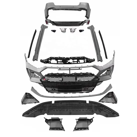 RS7-Style Body Kit for Audi A7: Upgrade Bumpers, Side Skirts, Rear Diffuser, and Tail Pipes