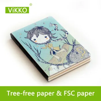 Grey board with ribbon journal