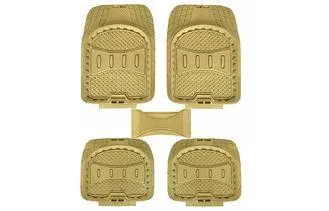 Full Set Custom Rubber Car Mats / Carpets Universal Vehicle