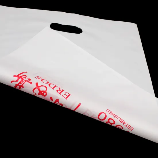 Personalized Die Cut Plastic Bags Wholesale