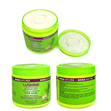 Lushine Hydrating Curly Hair Growth Nourishing Rosemary Organic Hair Mask