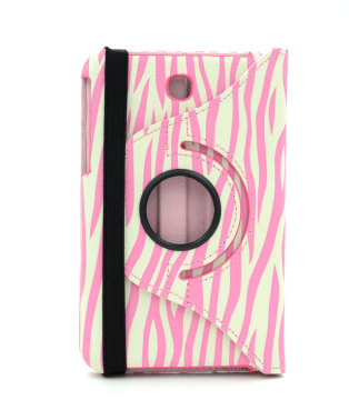 Zebra Tablet PC Case Leather Case for Samsung Tab 3 P3200 Tablet PC