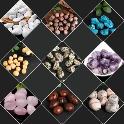 Wholesale Natural Crystal Stones for Feng Shui Jewelry and Decorations