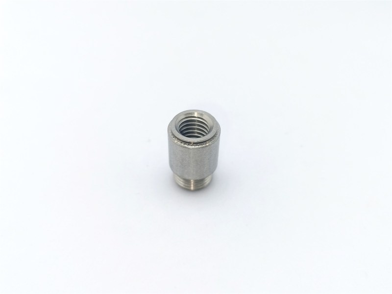 M10*1.0 Stainless Steel  Round  Threaded Knurled internal and external thread nuts