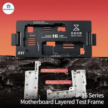 MEGA-IDEA iPhone 16 series 4-in-1 motherboard layering test stand, suitable for mobile phones and tablets