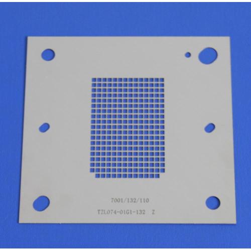 Plaque de base Position de positionnement des particules de cuivre