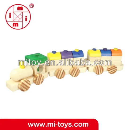 3 sections toy train