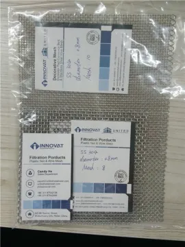 AISI304 8 mesh stainless steel wire mesh