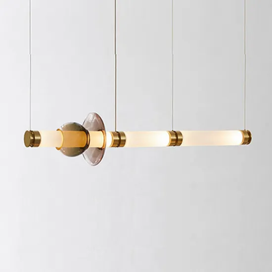 Hand Blown Glass Tube Chandelier: A Vibrant European Home Decor Design in Colorful Glass Chandeliers