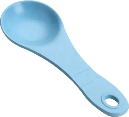 The shallow mouth measuring spoon