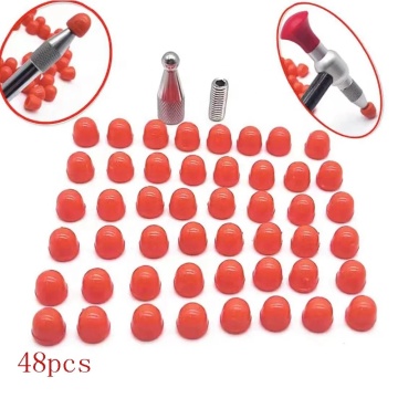48PCS Steel & Plastic Rubber Tips for Painless Dent Repair Tools - Lada Car Body
