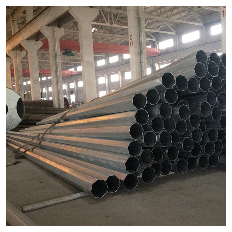 Hot dipped galvanized coil/ hot octagonal electric pole
