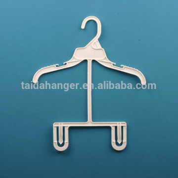 Integrated kid clothes hanger G6012 ,plastic hangers for childrens' coats,sweater,pants