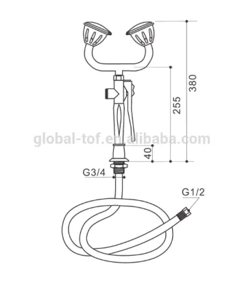 lab eouble outlet eye wash
