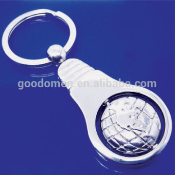 Earth-friendly Keyring Key Buckle Keyholder Globe custom Keychain