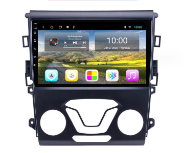 10.1 pulgadas Android Auto Portable Car DVD reproductor 4G LTE GPS DSP para Ford Mondeo Fusion 2013-2019