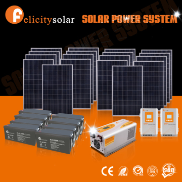 Best price off grid complete 5kw solar pv system with Mppt controller