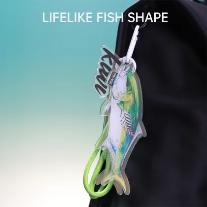 SWAGE Attack Series Keyring-Kingfish