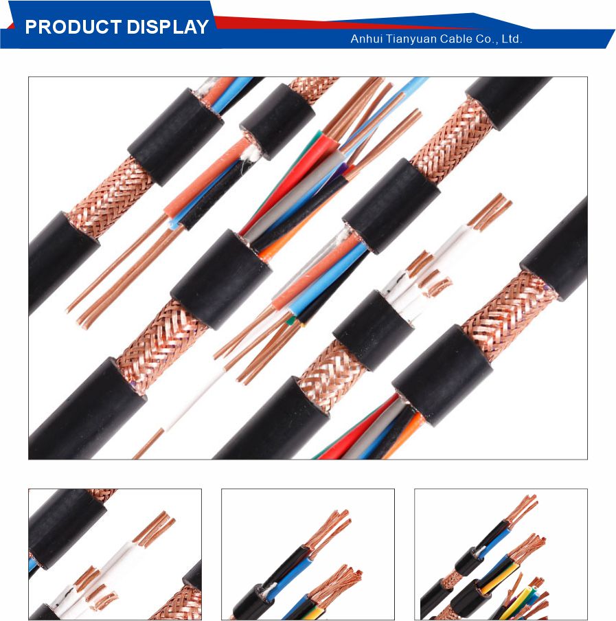 Copper conductor control wire