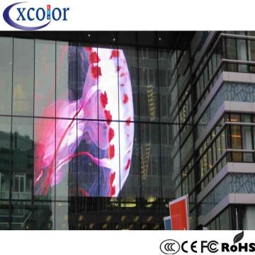 High Brightness Indoor Glass P3.91 Transparent Led Display