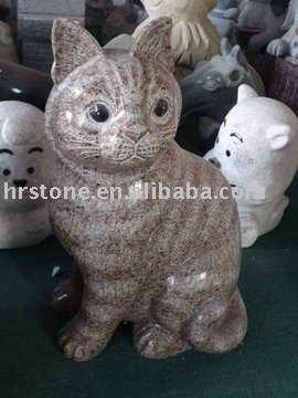 funny pink cat stuffed animal supplier for garden