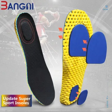 3ANGNI Sport Insoles For Shoes Gel Pad Support Shoe Sole Non-slip Breathable Soft Sport Arch Support Insert Insole For Feet