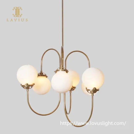 Irregular size modern living room pendant light Concise style chandelier