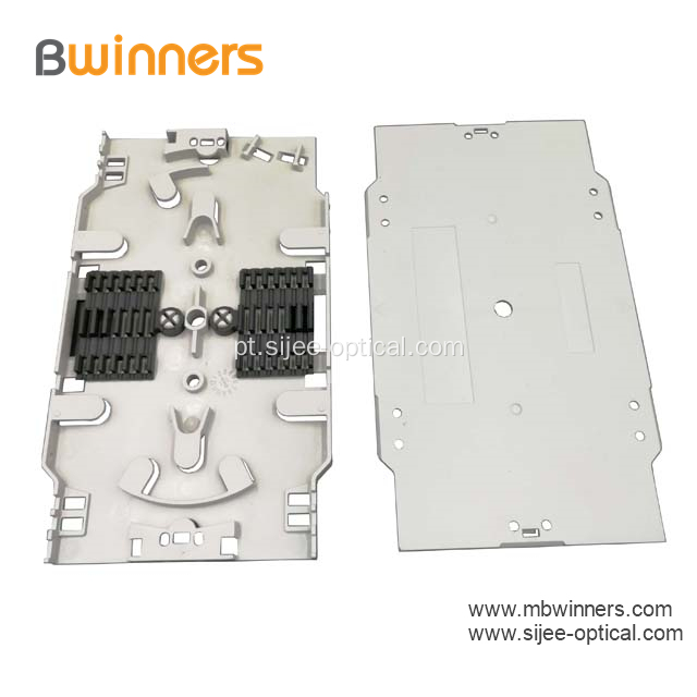 Bandeja de tala de fibra óptica de 12 cores