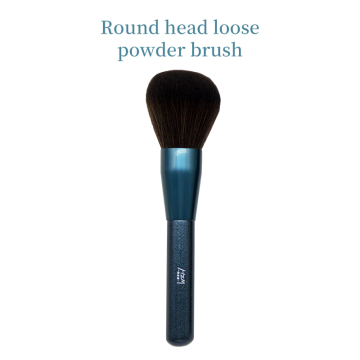 Single Luxury Large Glitter Blue Powder Brush Kit