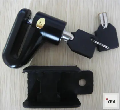 Mountain bike disc brake lock bicycle brake pads lock