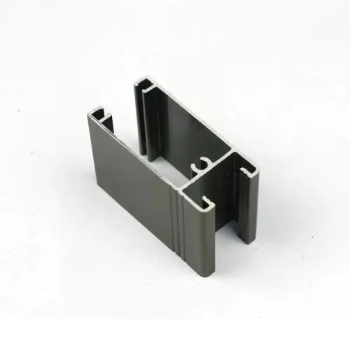 T Shape Casement Champagne Anodized Aluminum Window Profiles