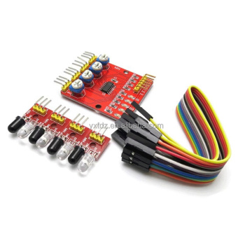 4 Channel Infrared Detector Tracking Line Obstacle Avoidance Sensor Module