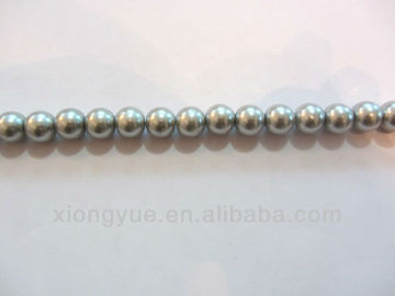 wholesale glass round pearl beads