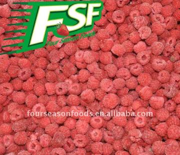 IQF raspberry wholes