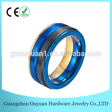 8 MM Noble Comfort Fit Brush Tungsten Ring Jewelry Wholesale