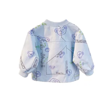 Spring and Autumn Coat for Boys: 1-5 Year Olds - Stylish Baby Outwear with Cartoon Top Design