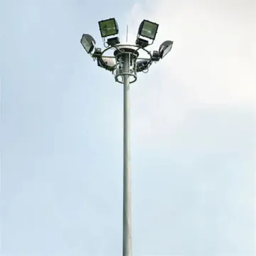 25m to 30m Galvanized High Mast Flood Lighting Poles Price