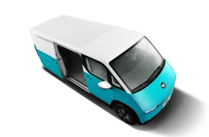 Foton View i9: 2 Seat Electric Vehicle Cargo Van 50.23 kwh CATL Battery 350KM CLTC Range