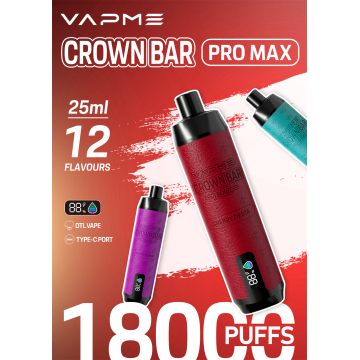 Vapme Crown Bar 18000 Puffs Bán buôn Vape