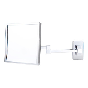 Two arm square extending wall mirror