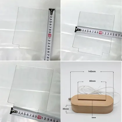 Customized Fortnite Christmas Decorations: Novelty 3D Acrylic LED Night Lights