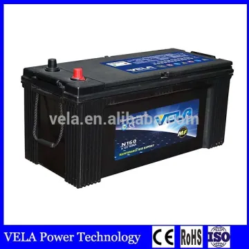 Good Design Cheap Price N160 MF High Performance Lead Acid Car Battery