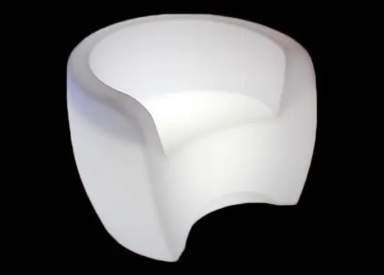 LED Sofa Plastic Chair Light Furniture for Promotion