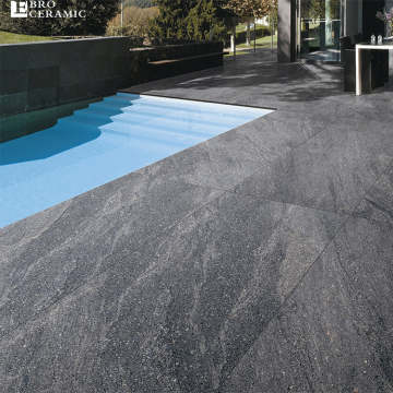 High Quality Dark Grey Granite Stone Anti-Slip Floor Tile for Outdoor Applications